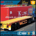 High Quality 3 axle heavy duty 40FT container flat bed semi trailer